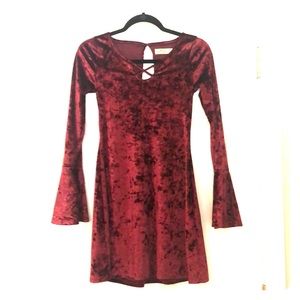 Hollister Crushed Velvet Dress